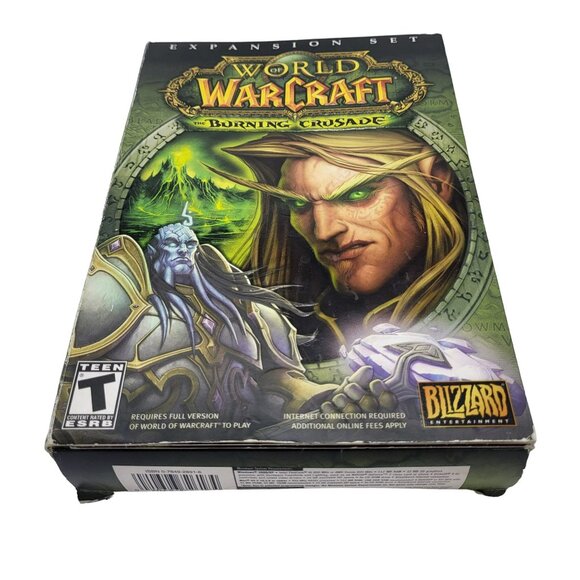 World of Warcraft Burning Crusade Expansion Set Windows 2000 Macintosh PC Game - Picture 1 of 16